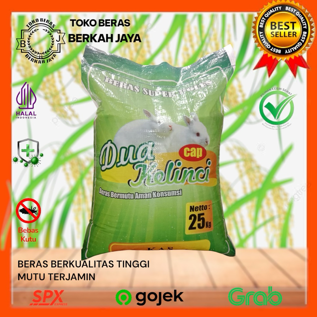 

Beras Dua Kelinci 25kg