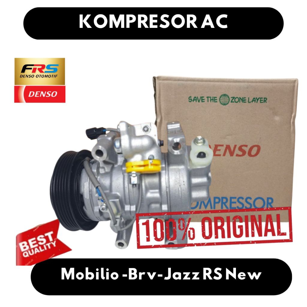 KOMPRESOR AC MOBILIO BRV JAZZ RS HRV 1,5 COMPRESSOR AC MOBILIO BRV JAZZ RS 2016 HRV 1,5 ORIGINAL