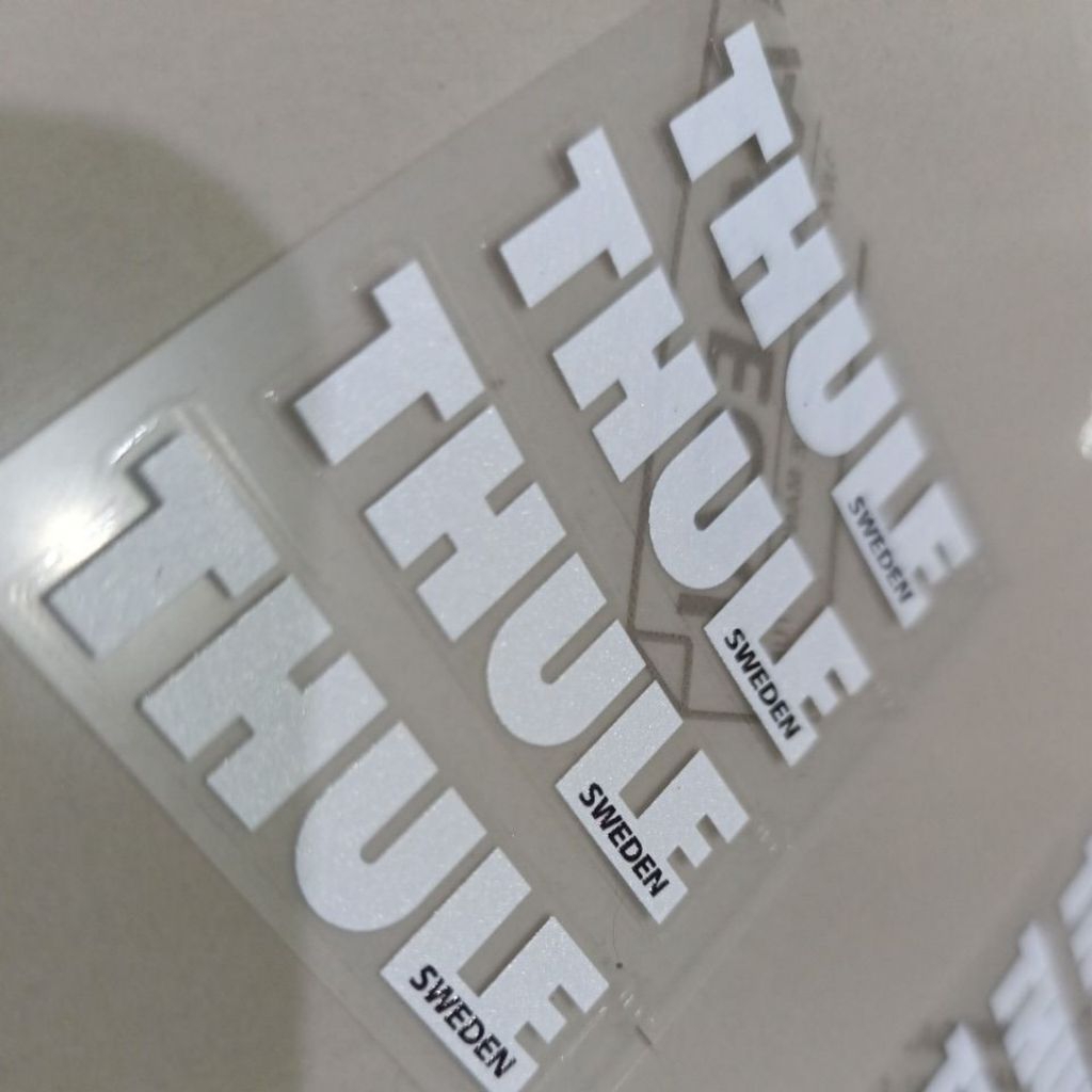 Stiker Decal Thule Roof Rack