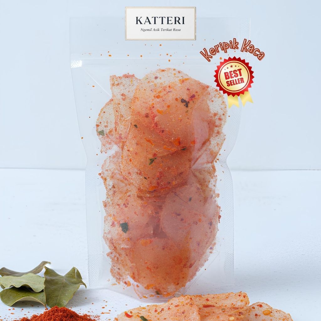 

Keripik Kaca Pedas Gurih Renyah - Snack Kriuk Viral Best Seller | Katteri Snack Bandung