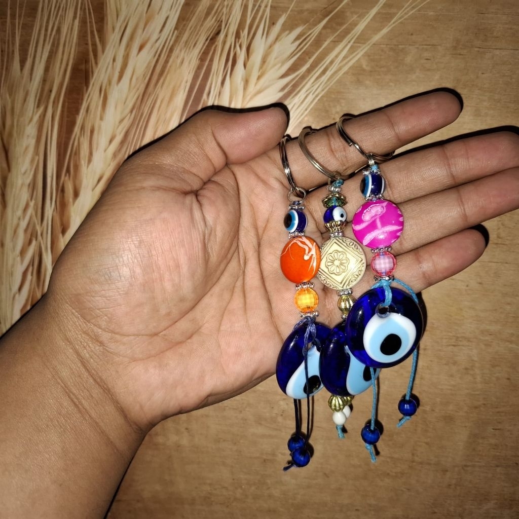 Turkish Keychain Evil Eye Abstract | Turkish Souvenir
