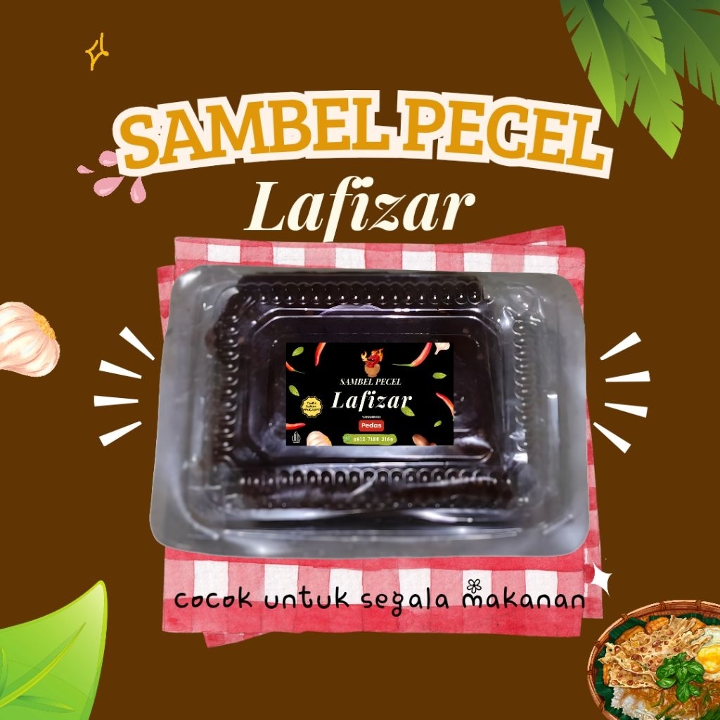 

Sambel pecel Lafizar | sambel kacang | bumbu kacang