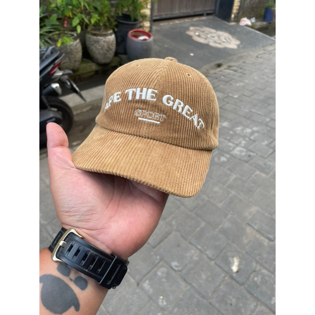 preloved topi ape the great sport corduroy