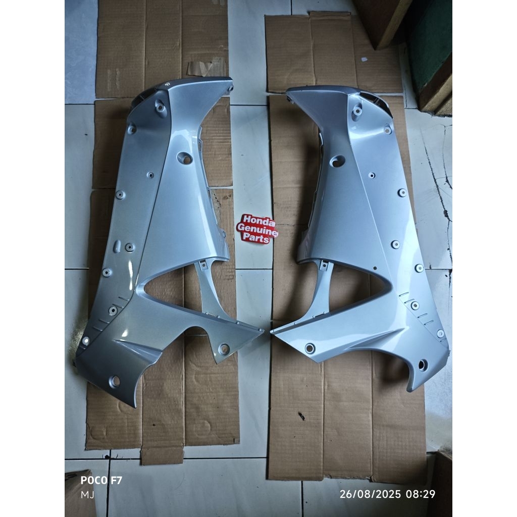 64400KTM850 FMH / 64450KTM850FMH / COVER R & L  M/P SD(STR SLV) / SAYAP SET KIRI KANAN SUPRA X 125 S