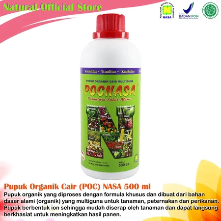 Pupuk Cair POC NASA 500 cc Asli Original Ori NASA Official 500cc / POC NASA