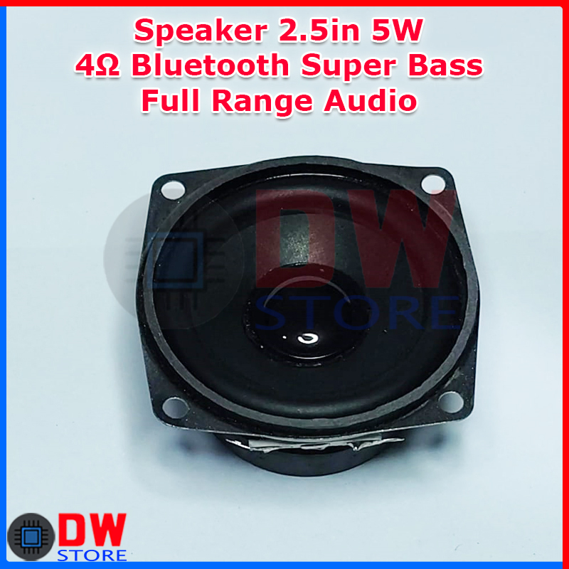 Speaker 2.5 inch 2.5in 2.5 in 5W 4 ohm 5 Watt 4ohm Bluetooth Super Bass Speaker