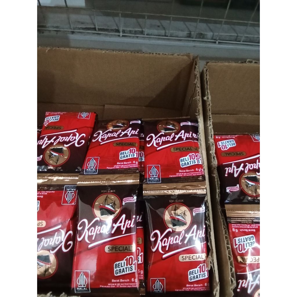 

kopi kapal api satu renteng 10 gratis 1/grosirsembakojember