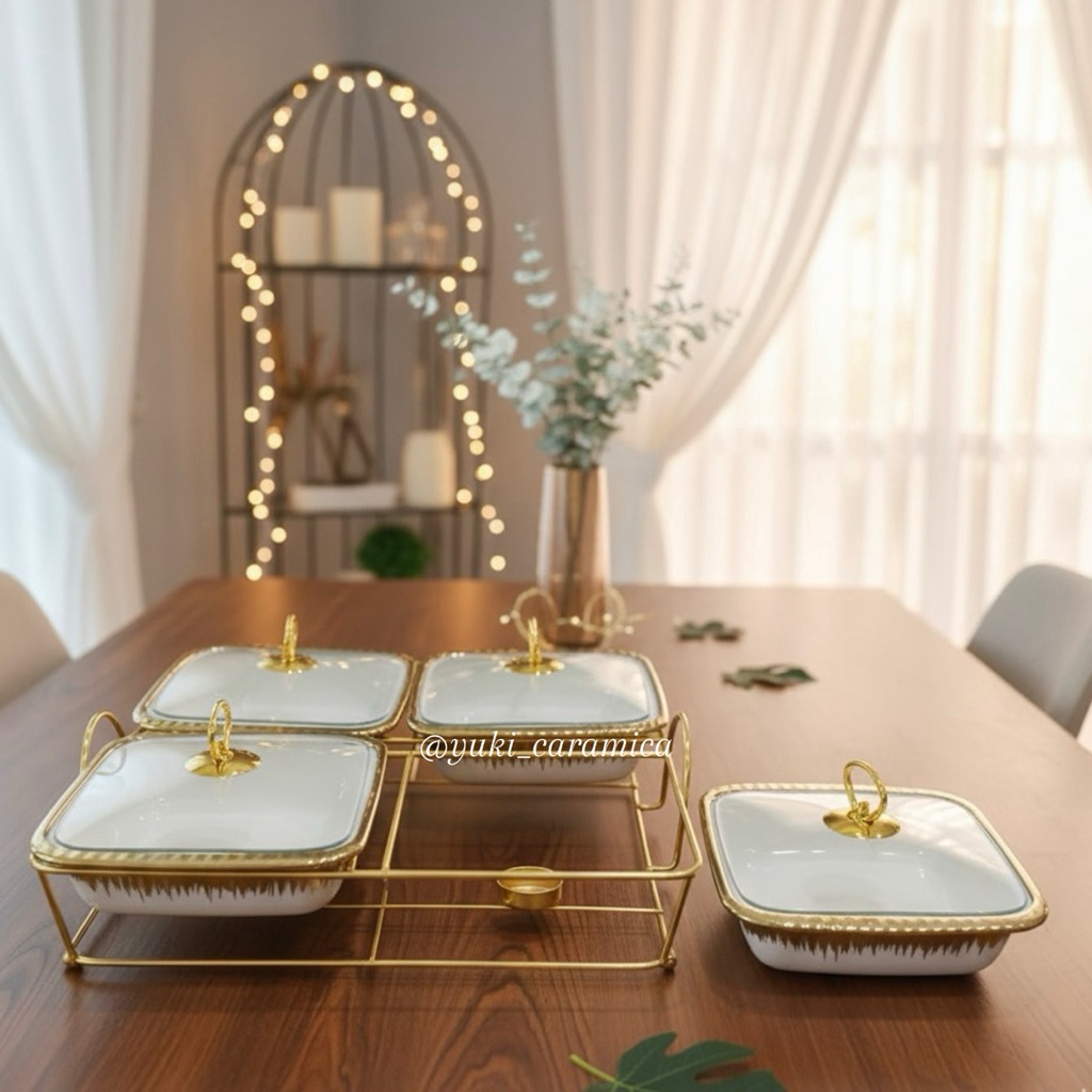 prasmanan keramik mewah murah meriah set isi 3