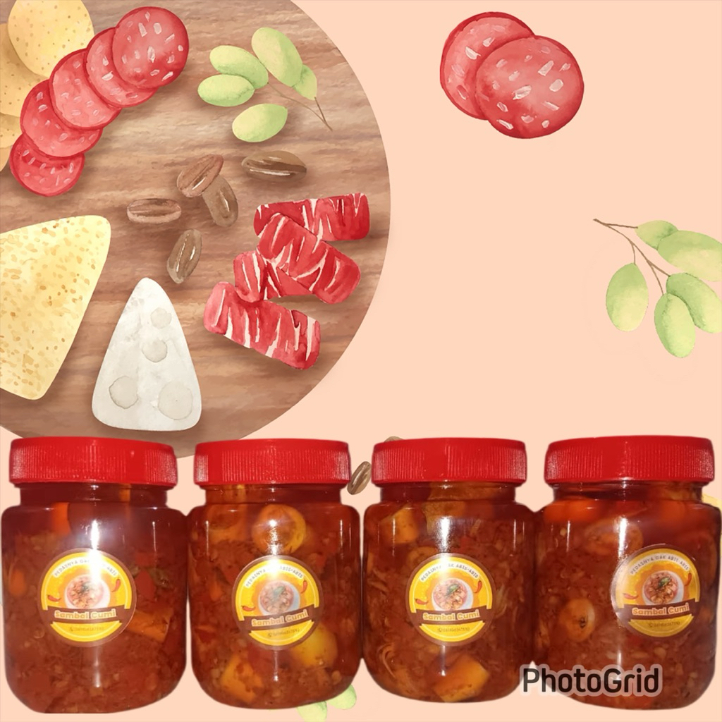 

Sambal Cumi Jumbo kemasan 200 gram