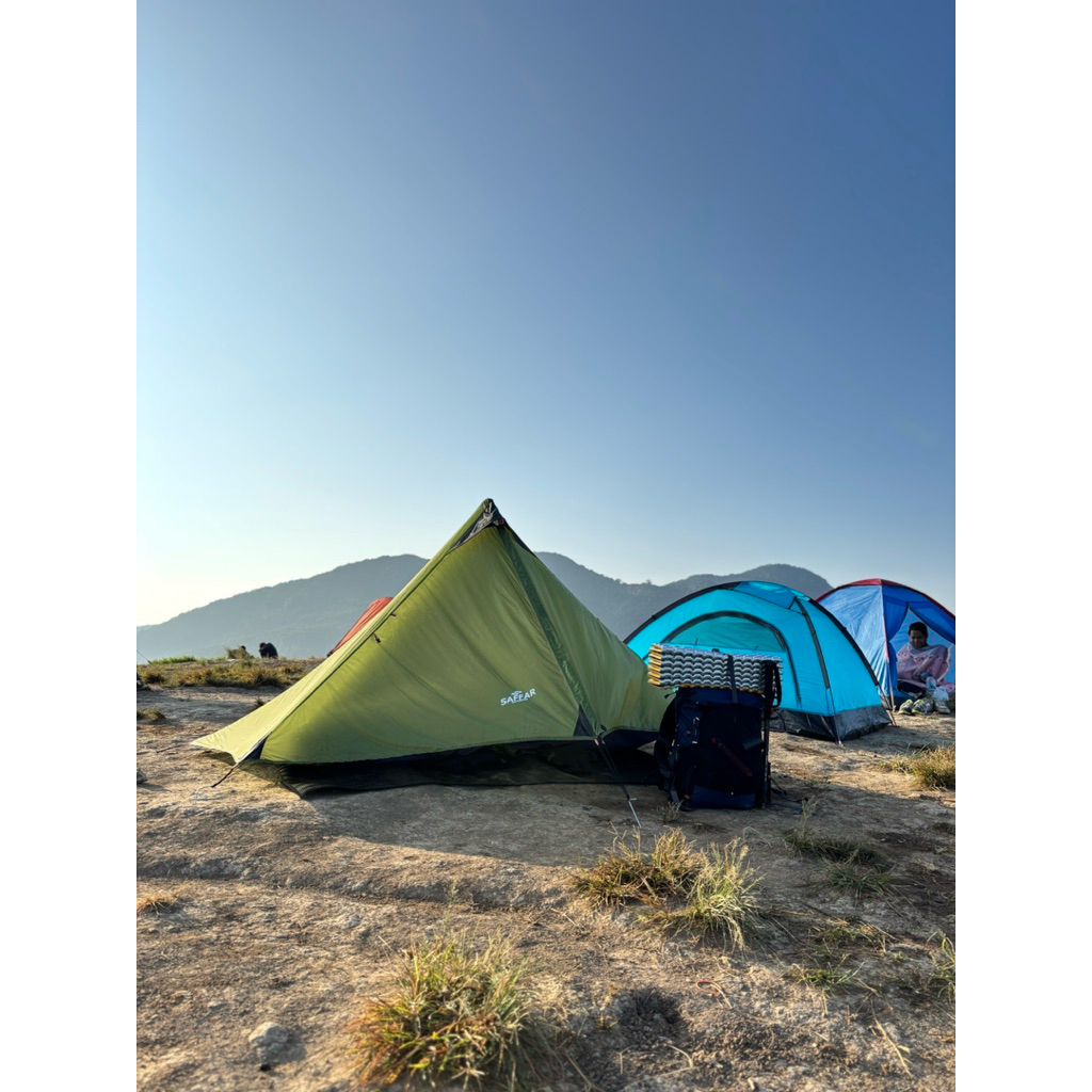 Tarp tent saffar outdoor half piramid 10