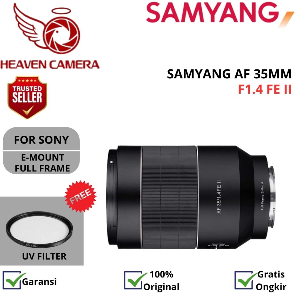 LENSA SAMYANG AF 35MM F1.4 FE II / SAMYANG AF 35MM F1.4 FE II