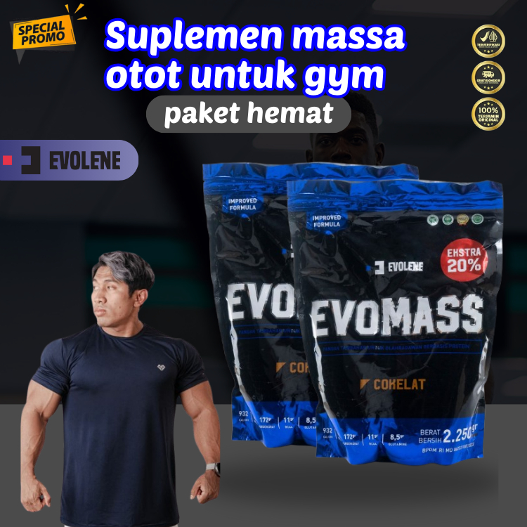 

Evoline Evomas Original Susu Protein Granier Bpom Halal 100% Original