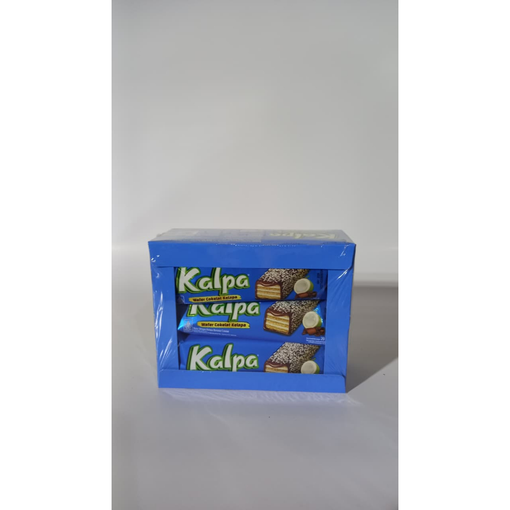 

Wafer Kalpa coklat kelapa 1box isi 12pcs 240g