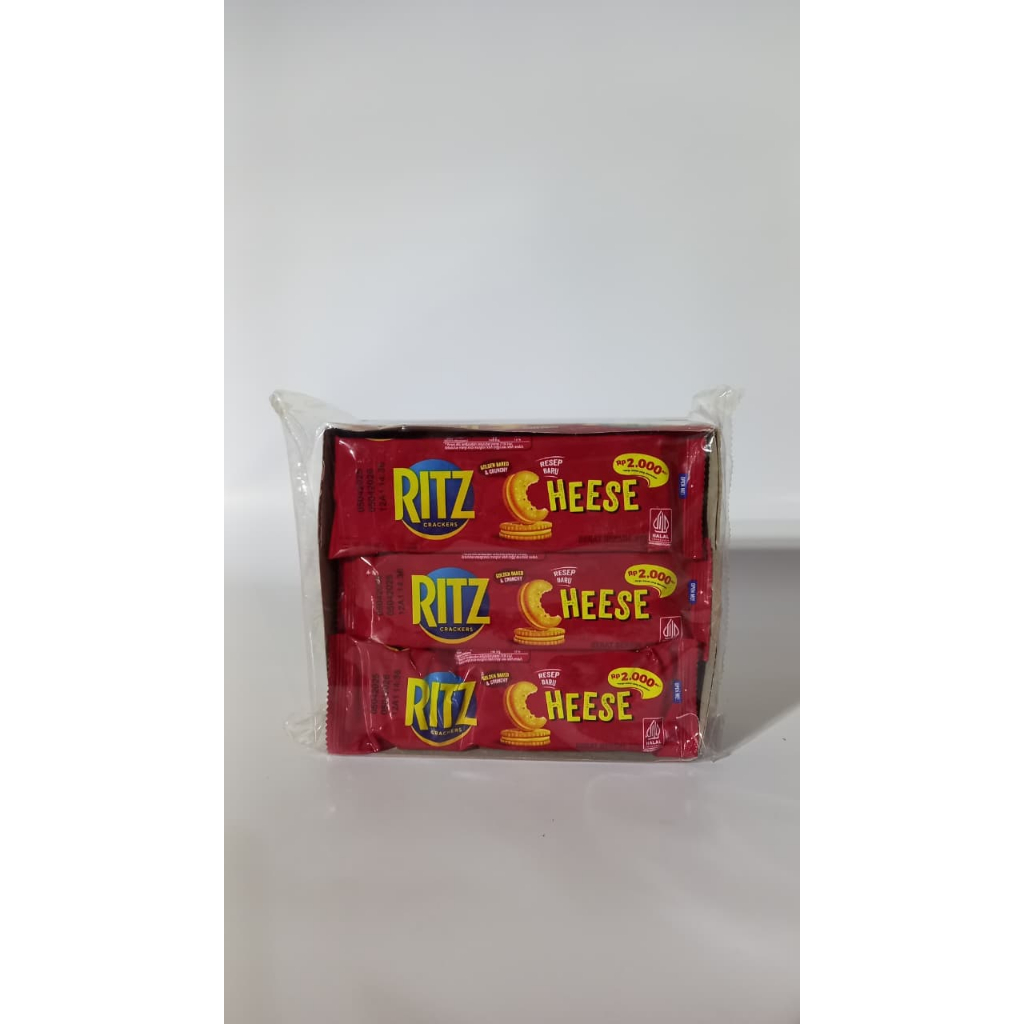 

Ritz crackers cheese 27g isi 12pcs resep baru