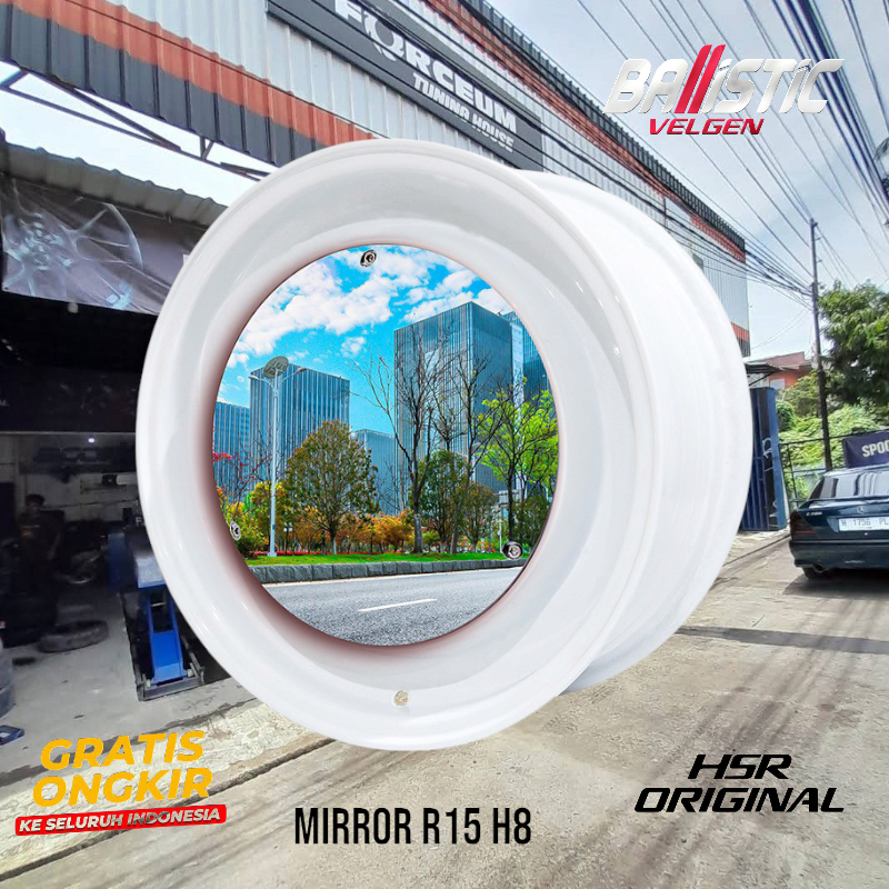 Velg Mobil Ring 15 Retro Classic Type HSR Mirror Untuk Wuling Binguo Kijang Super Karimun Atos