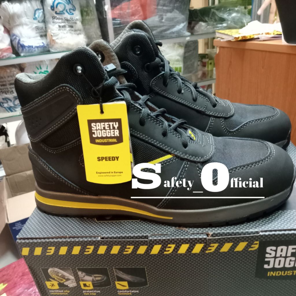 Sepatu Safety Jogger Speedy / Sepatu Kerja Pria / Sepatu Safety Import