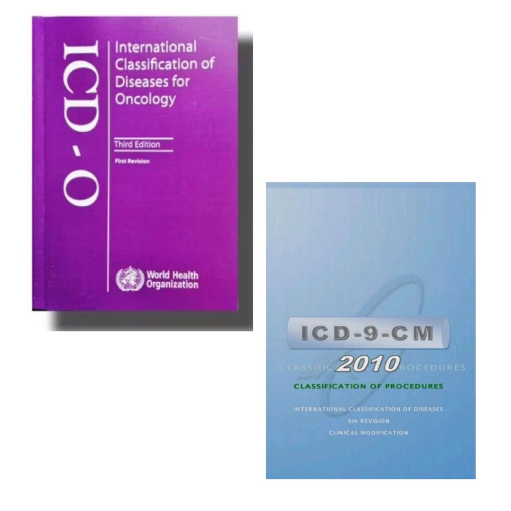 Paket 2 Buku ICD-9-CM 2010 // ICD-O // Hard Cover