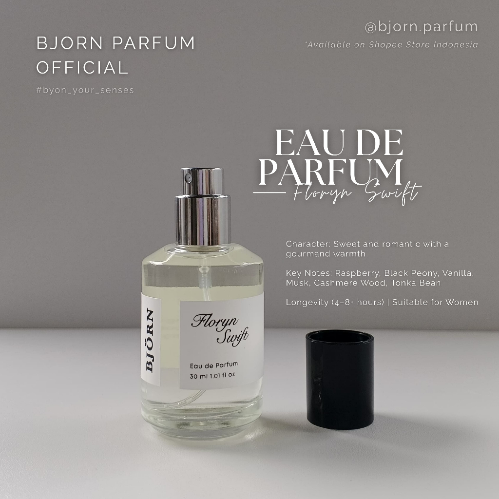 BJORN - Floryn Swift | Eau de Parfum 30ml | Parfum Tahan Lama Wanita