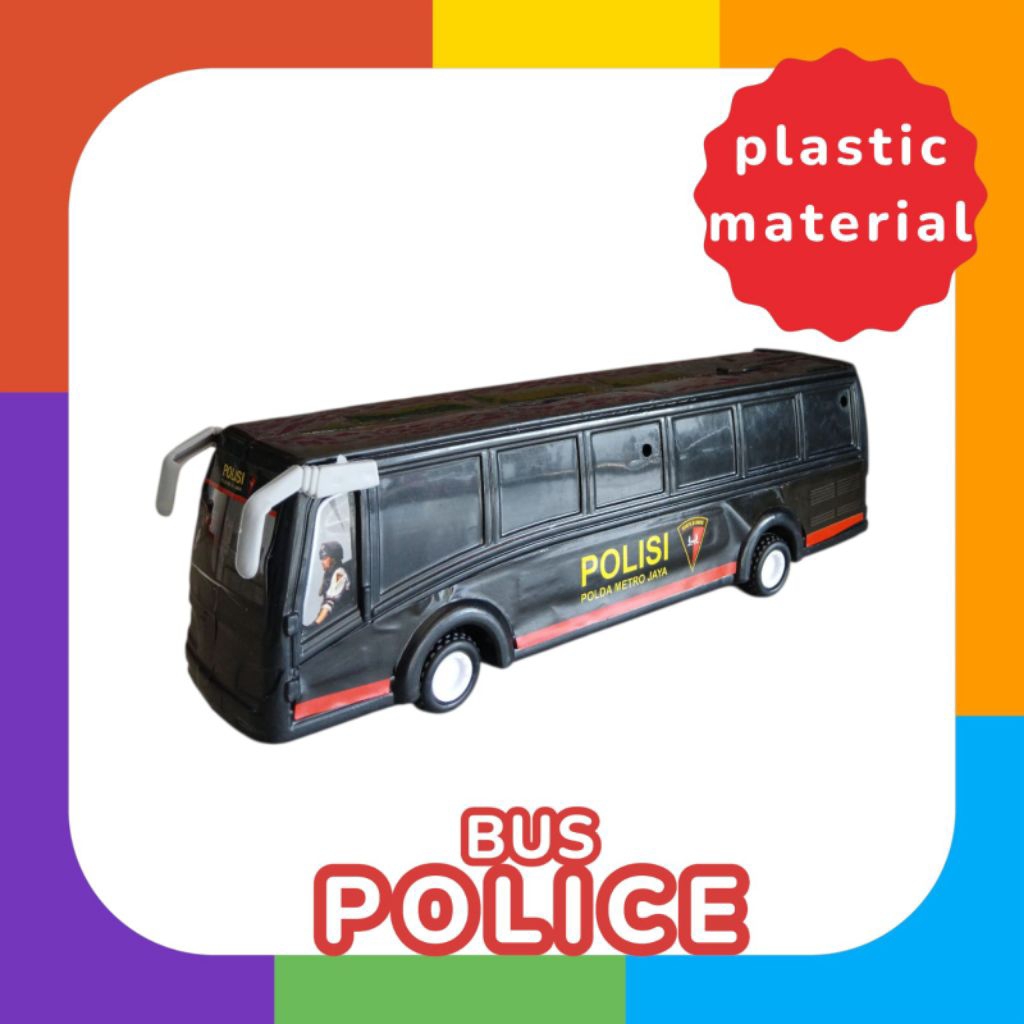 MAINAN BUS POLISI
