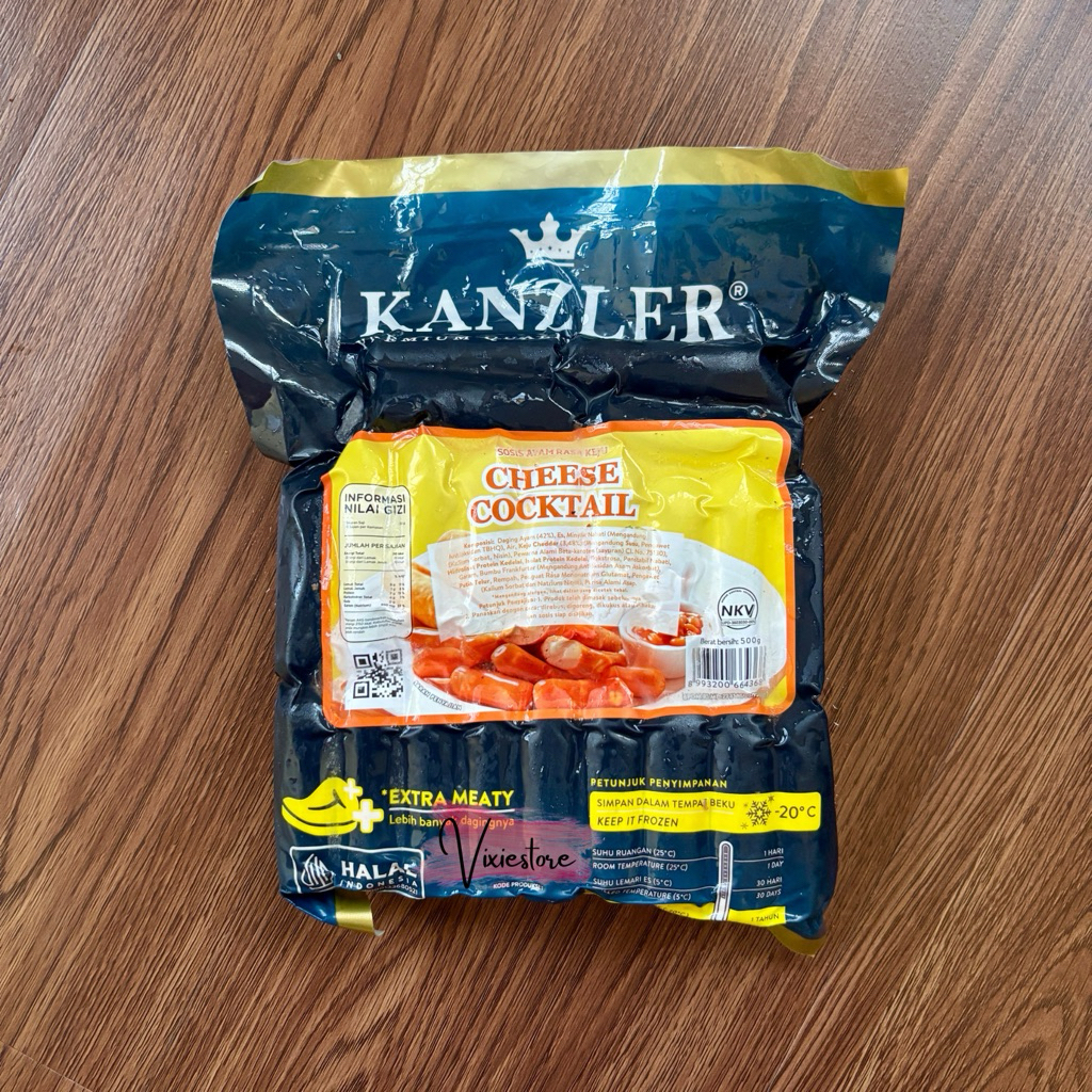 

Kanzler Cheese Cocktail Sausage Sosis Keju Mini 500gr