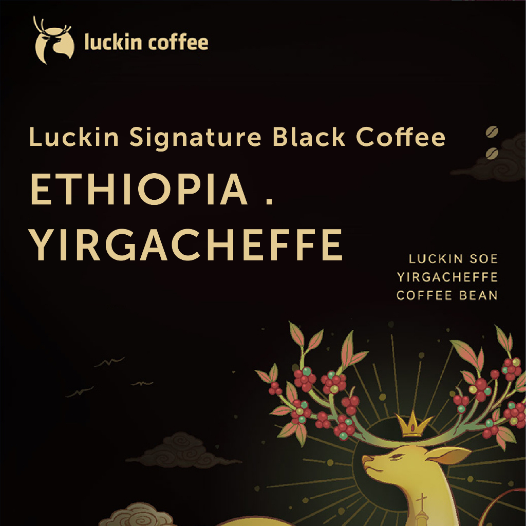 

LUCKIN COFFEE [ Single Origin Ethiopia : YIRGACHEFFE ] 250g Roasted Coffee Beans