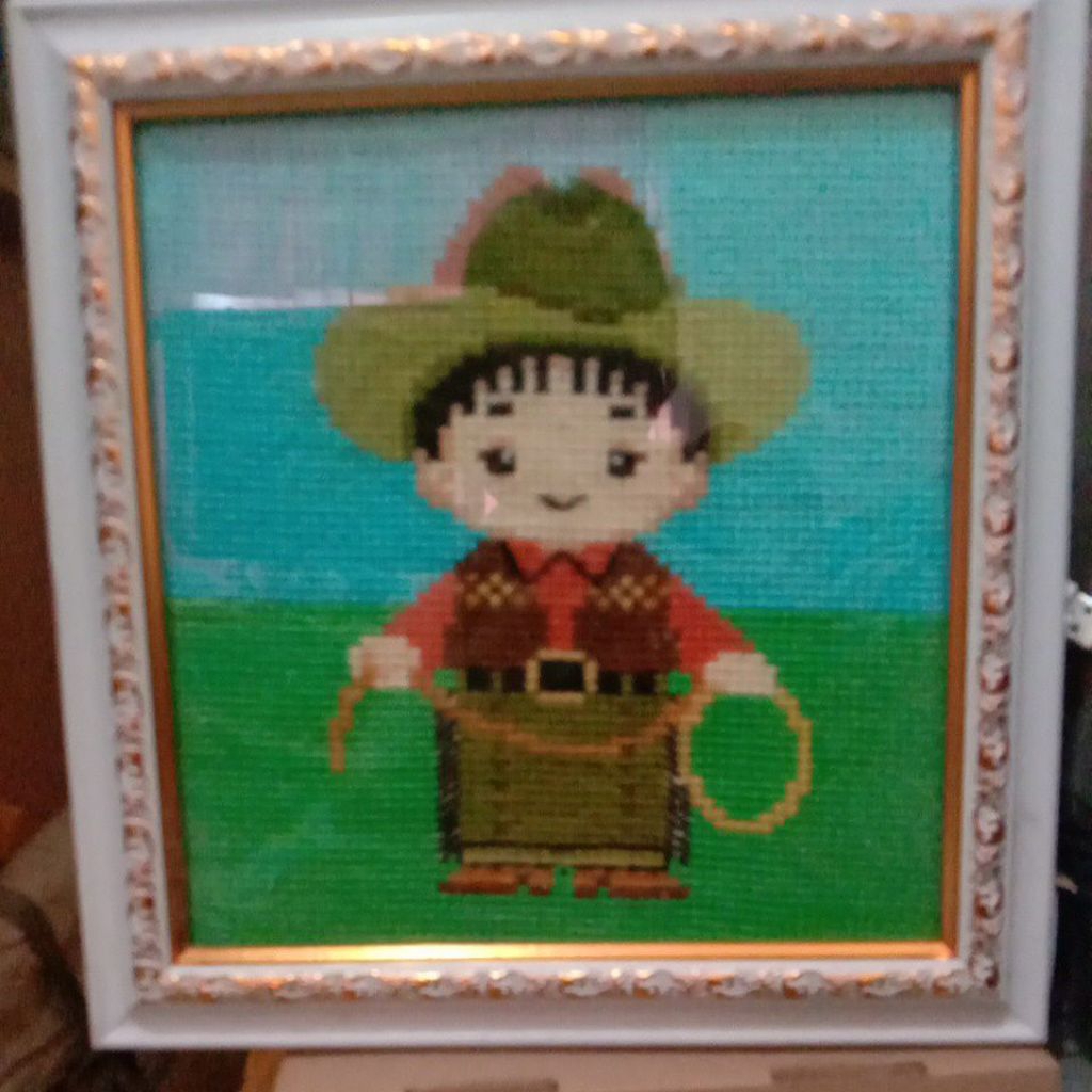 CROSS STITCH - COWBOY