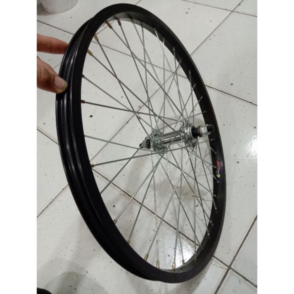 velg sepeda 20 inch rim set wheelset 20" roda sepeda velg set 20 inch