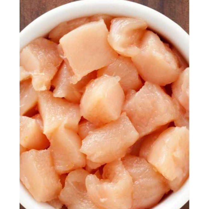 

Daging ayam dada fillet tanpa kulit potong dadu 1kg