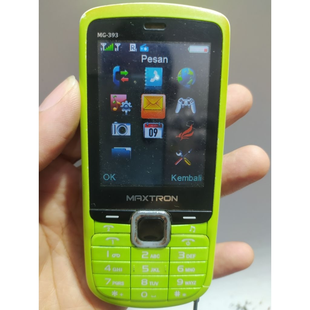 HP MAXTRON MG-393 SECOND NORMAL UNIT HP AJA BATRE DI KASIH 2 PCS