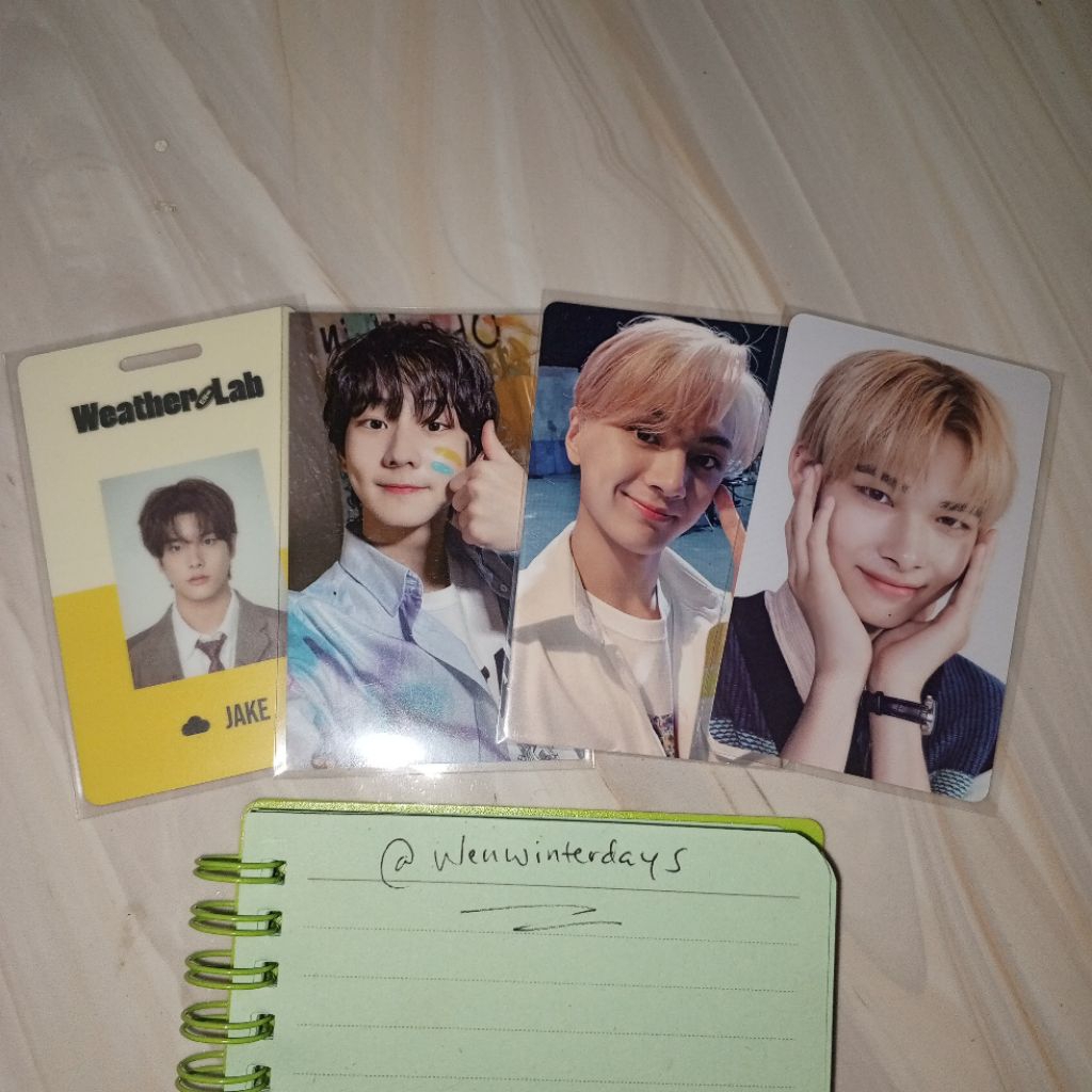 photocard enhypen Jay PC MD merch jungwon enniv enniversary 1st pc goblin diy md selca selfie pom rp