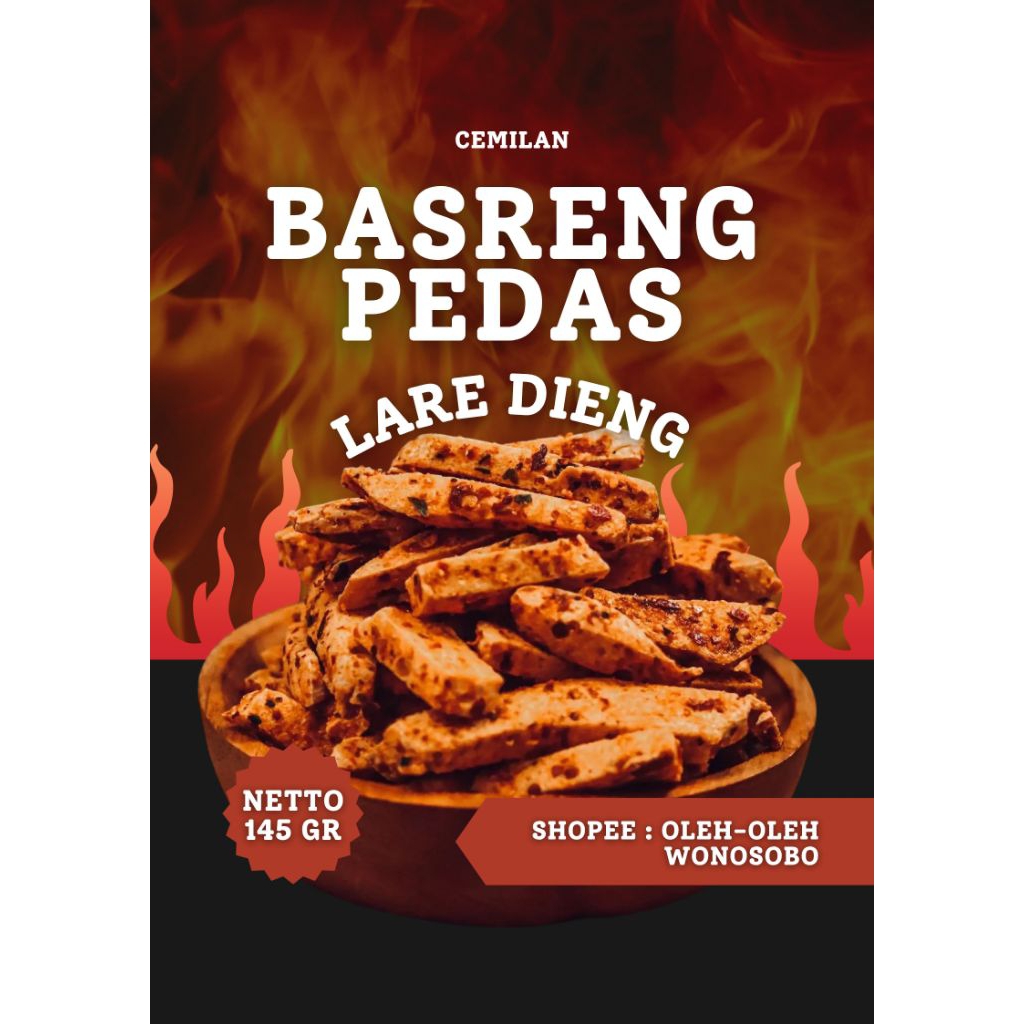 

Cemilan Receh Basreng Stik Pedas