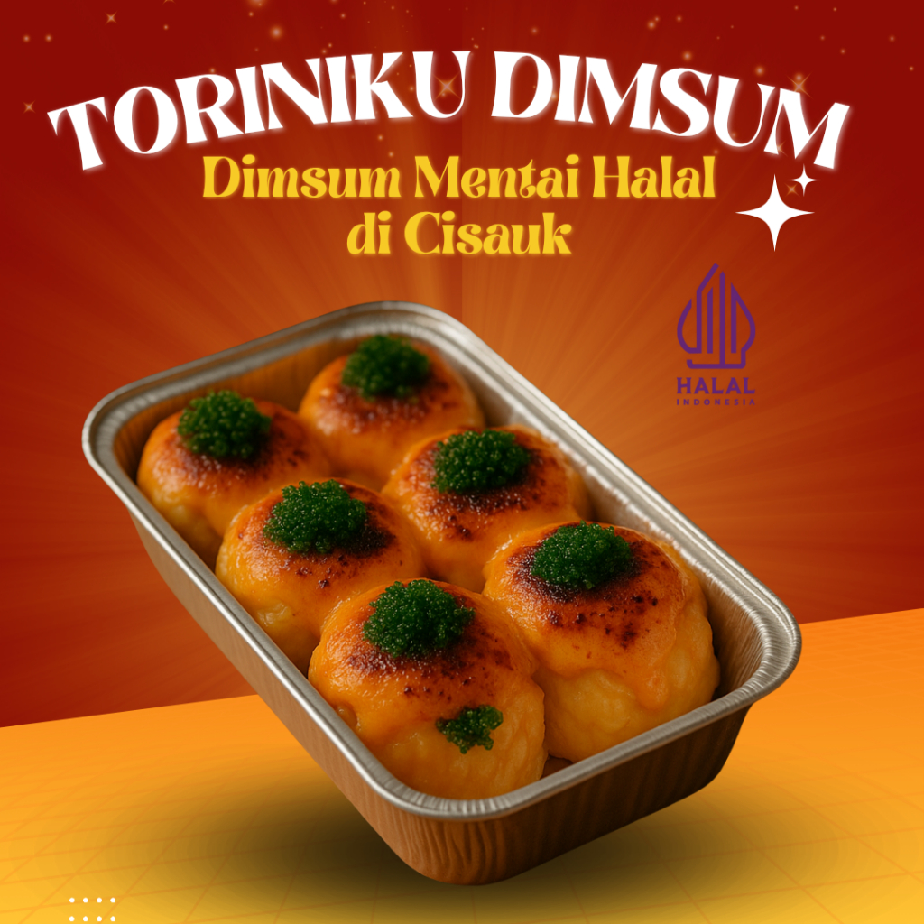 DIMSUM MENTAI ORIGINAL TOBIKO || DIMSUM AYAM || DIMSUM HALAL