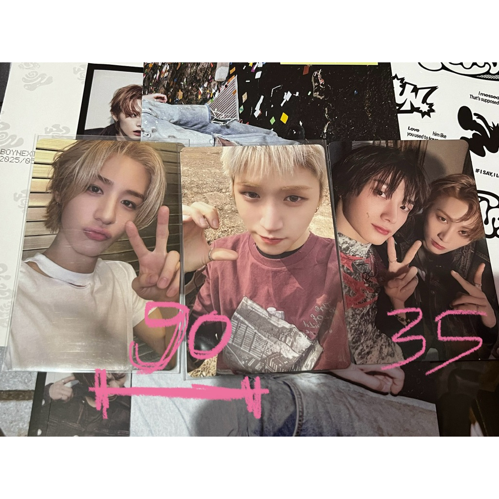 photocard leehan no limit & unit kkeomchiz