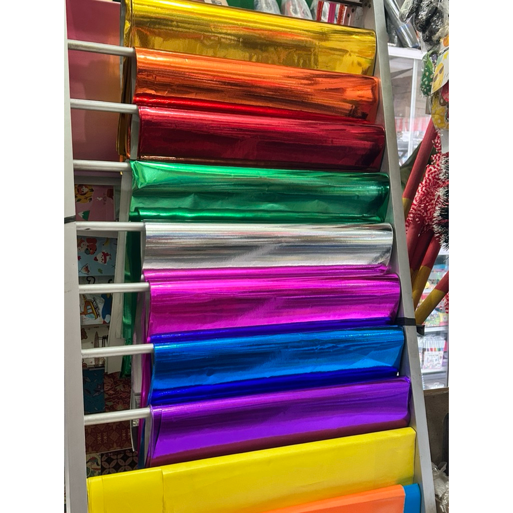 

KERTAS METALIK/KERTAS EMAS/KERTAS MARMER/KERTAS MENGKILAP