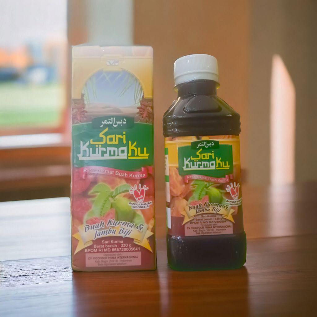 

Sari Kurma plus Jambu Biji Kurmaku 330 gram