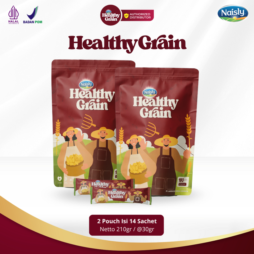 

Healthy Grain Minuman Herbal Multigrain Untuk Atasi Hipertensi dan Tekanan Darah Tinggi - 2 Pouch