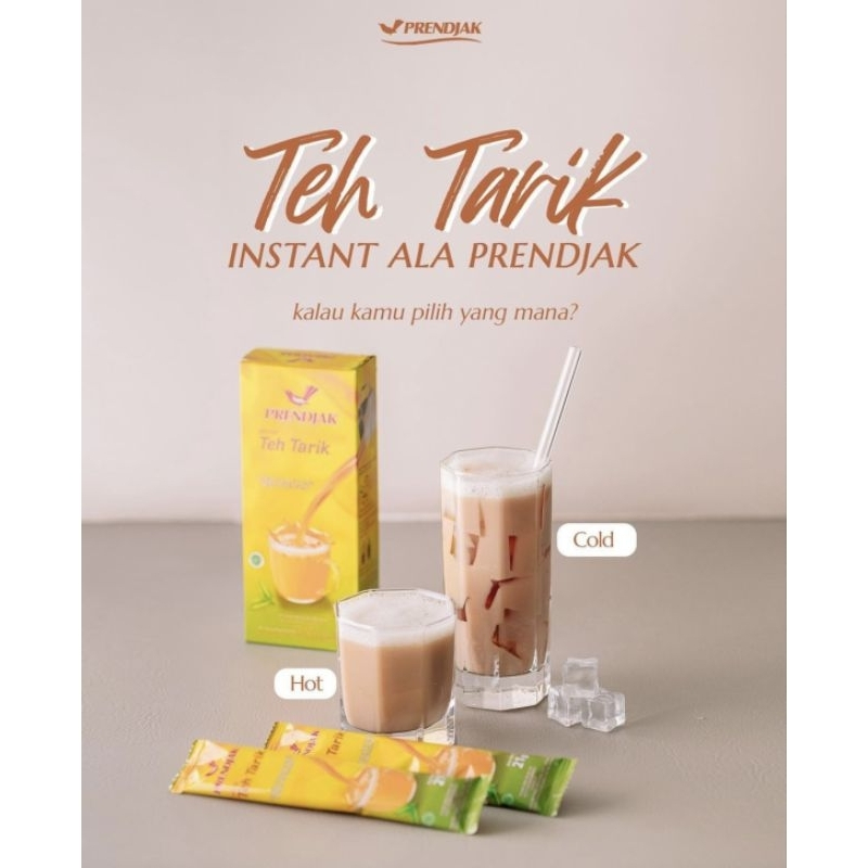 

Prendjak Teh Tarik / Prenjak Teh Susu / Milk Tea Box Isi 5 sachet