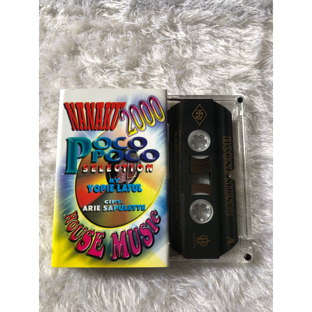 kaset pita album nanaku 2000 poco poco selection house music