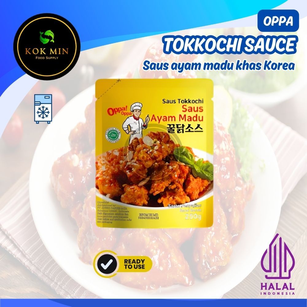 

Oppa Tokkochi / Saus Ayam Madu Korea / Korean Chicken Honey Sauce - 250 gram