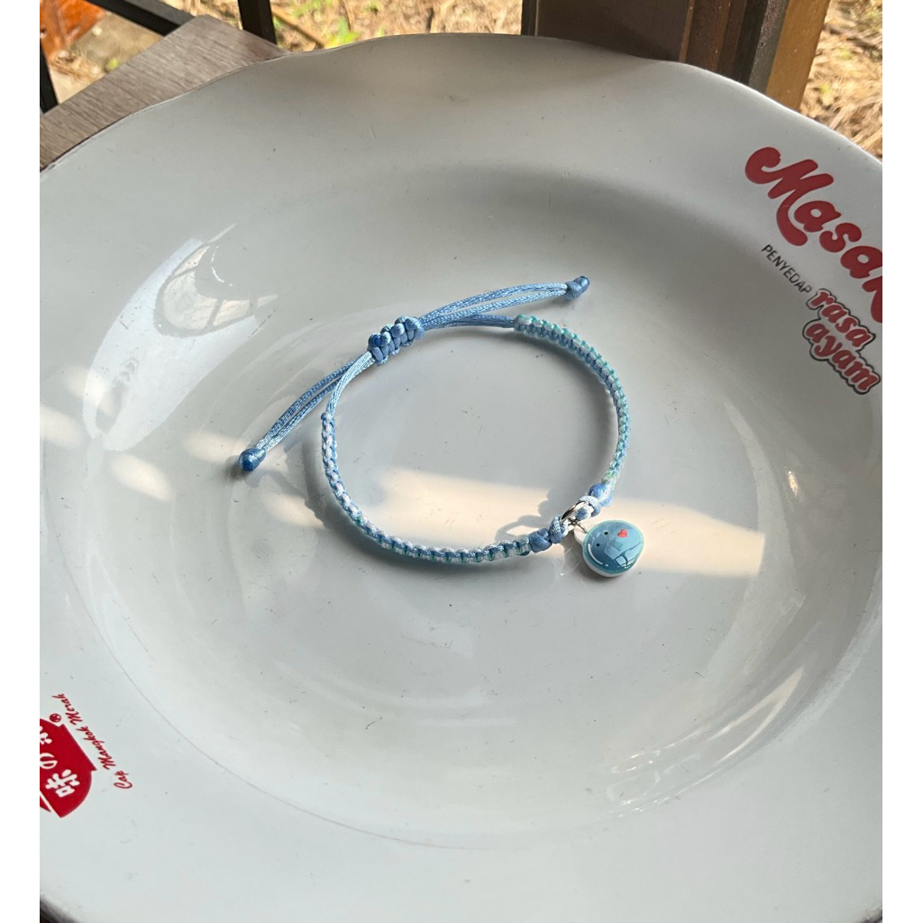 Bracelet Serut Sui Slime Tondemo Skill de Isekai Hourou Meshi Gelang Handmade Adjustable