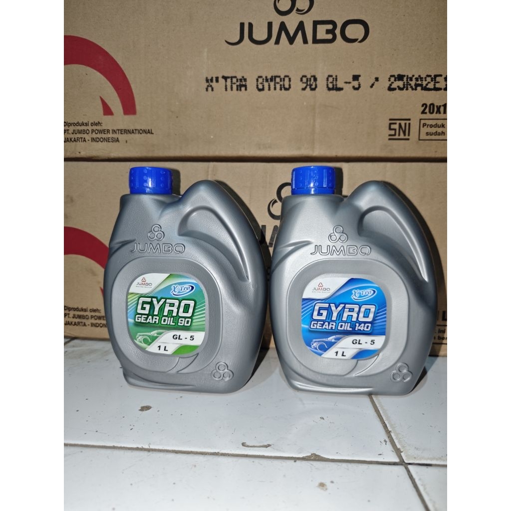 Oli Jumbo GYRO SAE 90 SAE 140 Oli Transmisi Oli Gardan GL-5 1 Liter