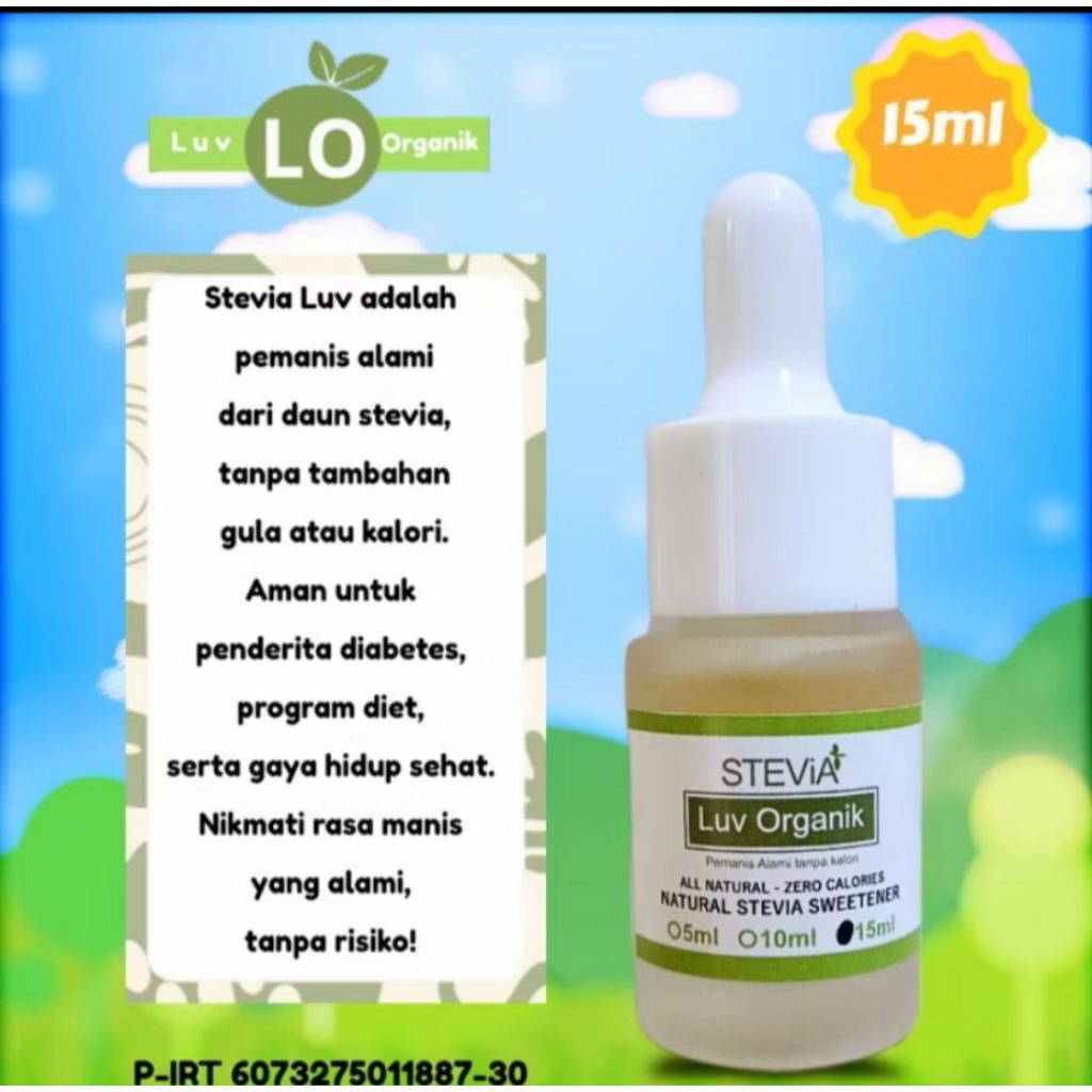 

Gula Tetes Stevia 15ml