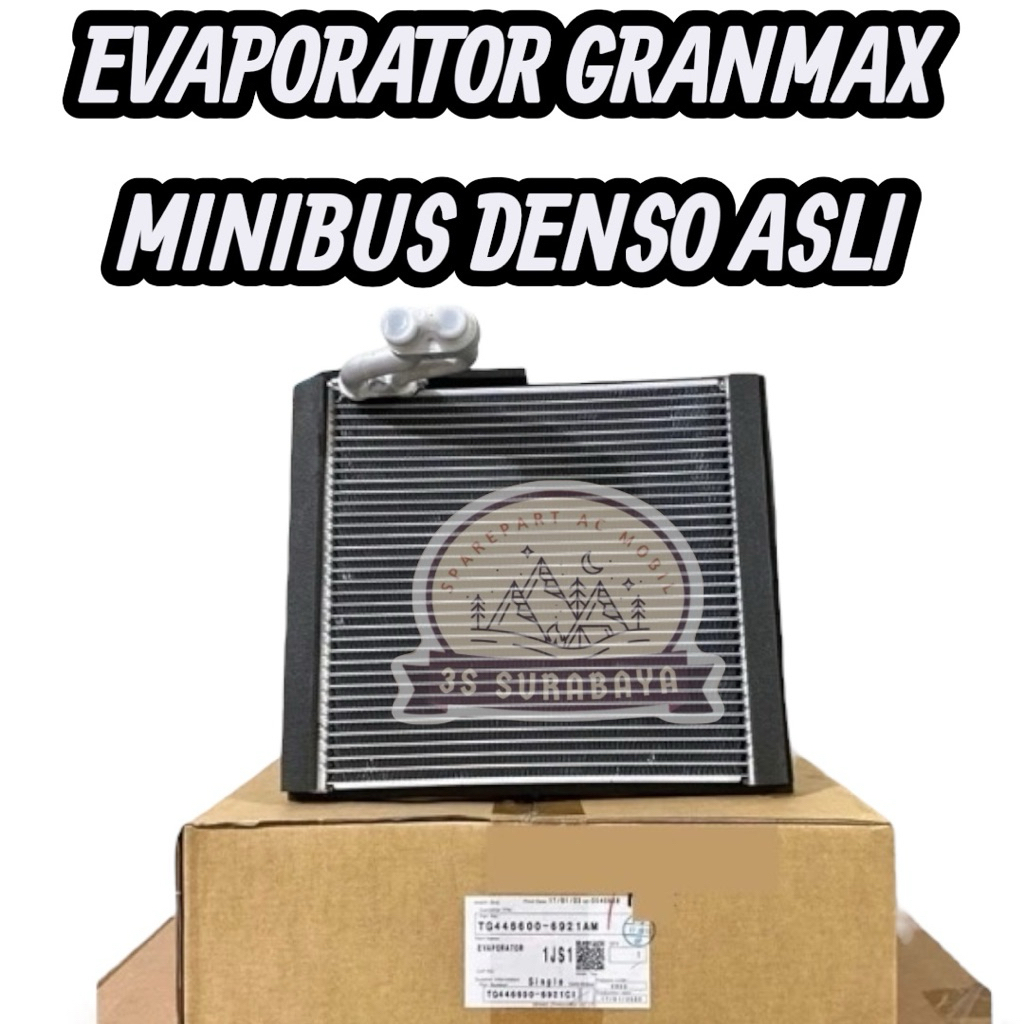 Evaporator Granmax minibus Denso Asli Ac mobil Original Gran Max Evap Cooling Coil (Baru/New)