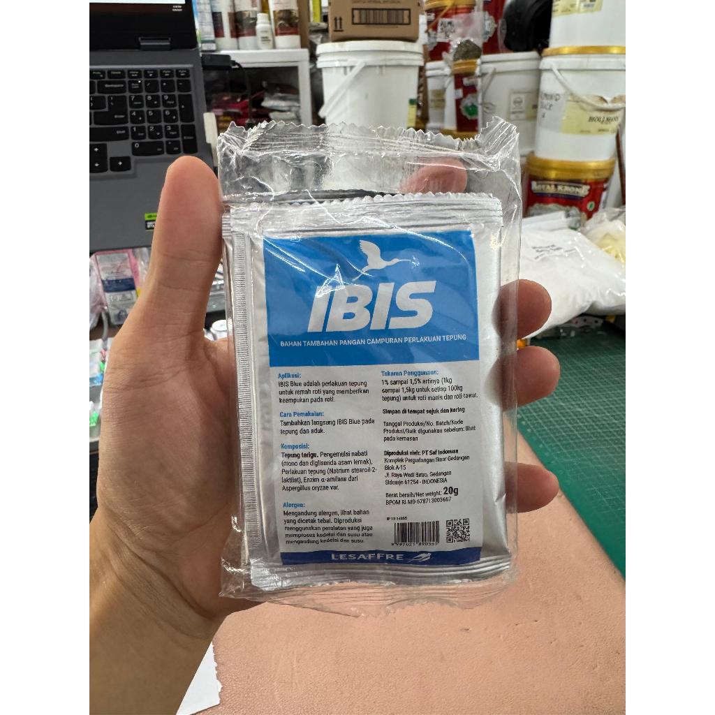 

Bread Improver Ibis Blue / Pelembut Orit Ibis Blue - 20 Gram