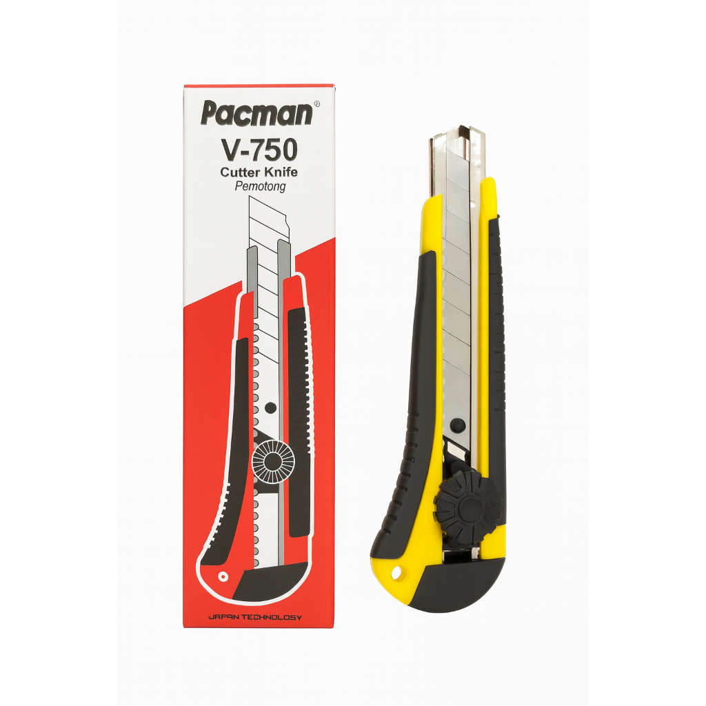 

Cutter Pacman V-750 – Pisau Cutter Serbaguna Super Tajam