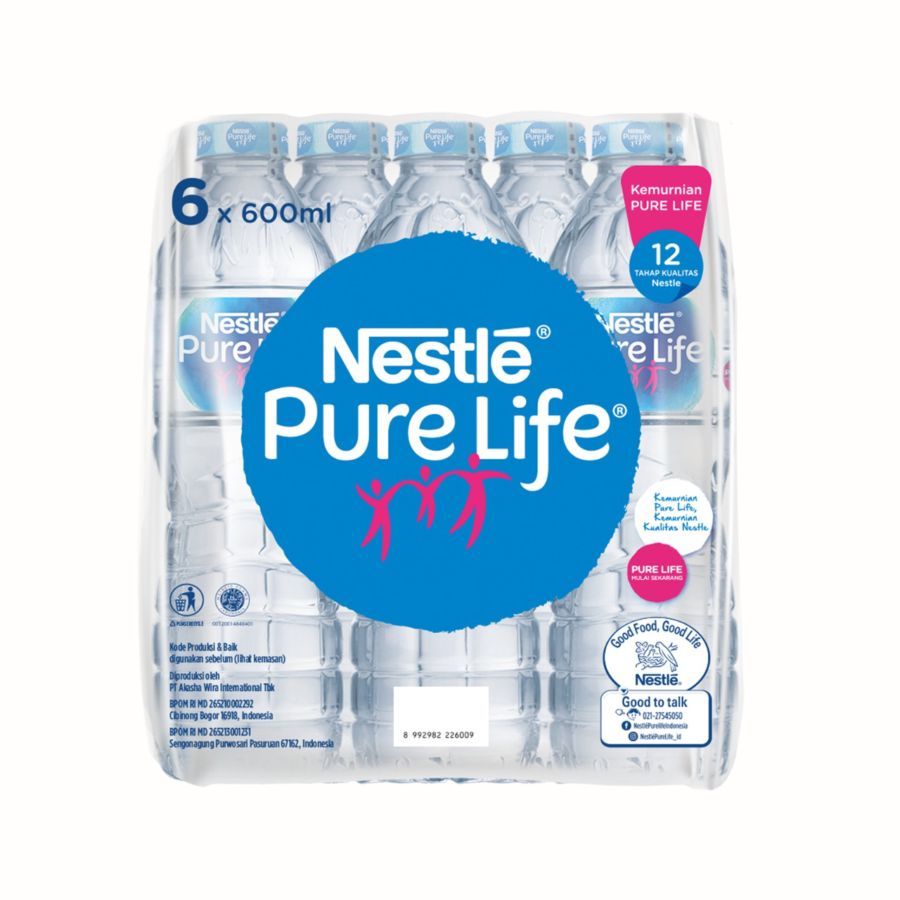 

Nestle Pure Life Air Mineral Multipack 600ml 6bottles