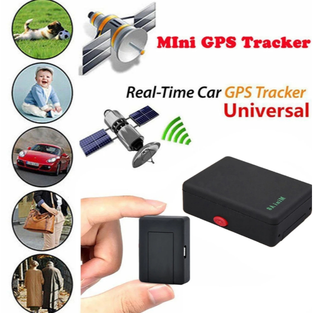 AL GPS Tracker Mini A8 GPRS/GSM/GPS Real Time Alat Pelacak Mobil Motor Sadap Suara dan Lokasi