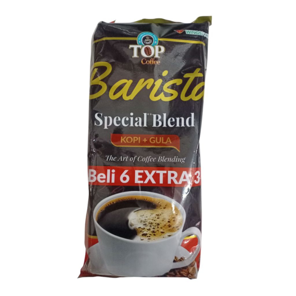 

Top Coffee Barista Special Blend Kopi Instan Isi (6+3) Sachet 25gr