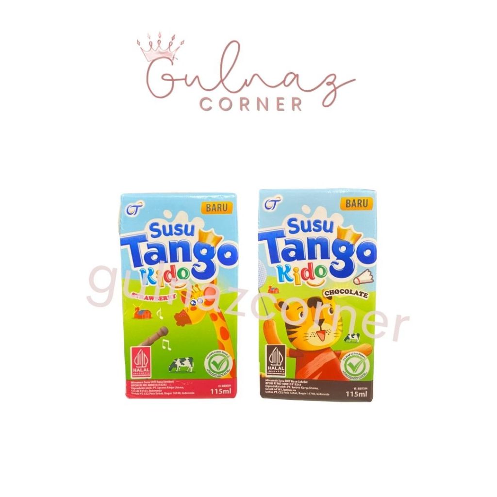 

TANGO KIDOS 115 ML SUSU UHT | COKELAT STROBERI