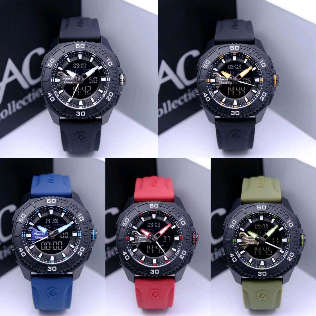 ORIGINAL Jam Tangan Pria Alexandre Christie AC 9502 / AC9502 Garansi 1 Tahun